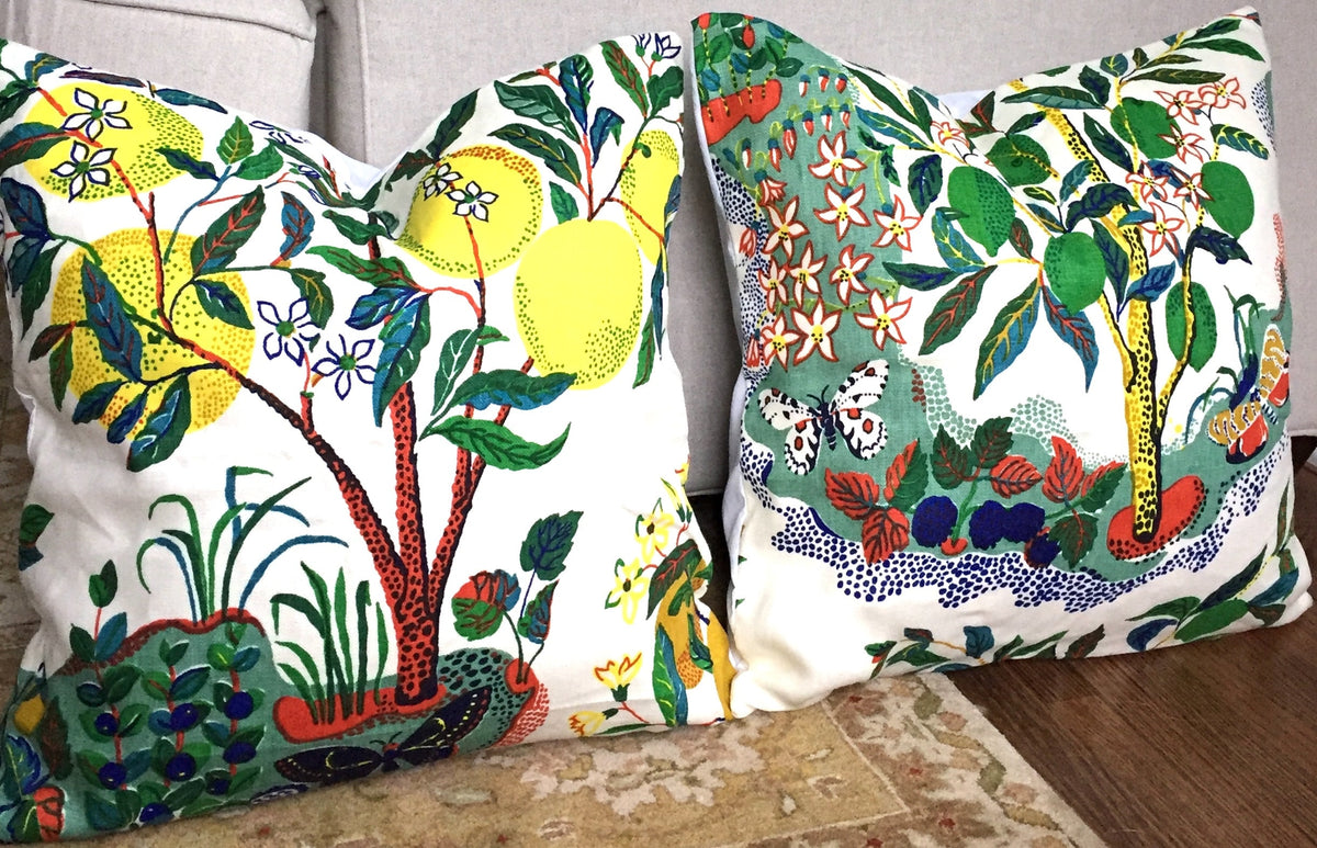 SALE Citrus Garden PRIMARY Pillow covers Schumacher pillow cover
