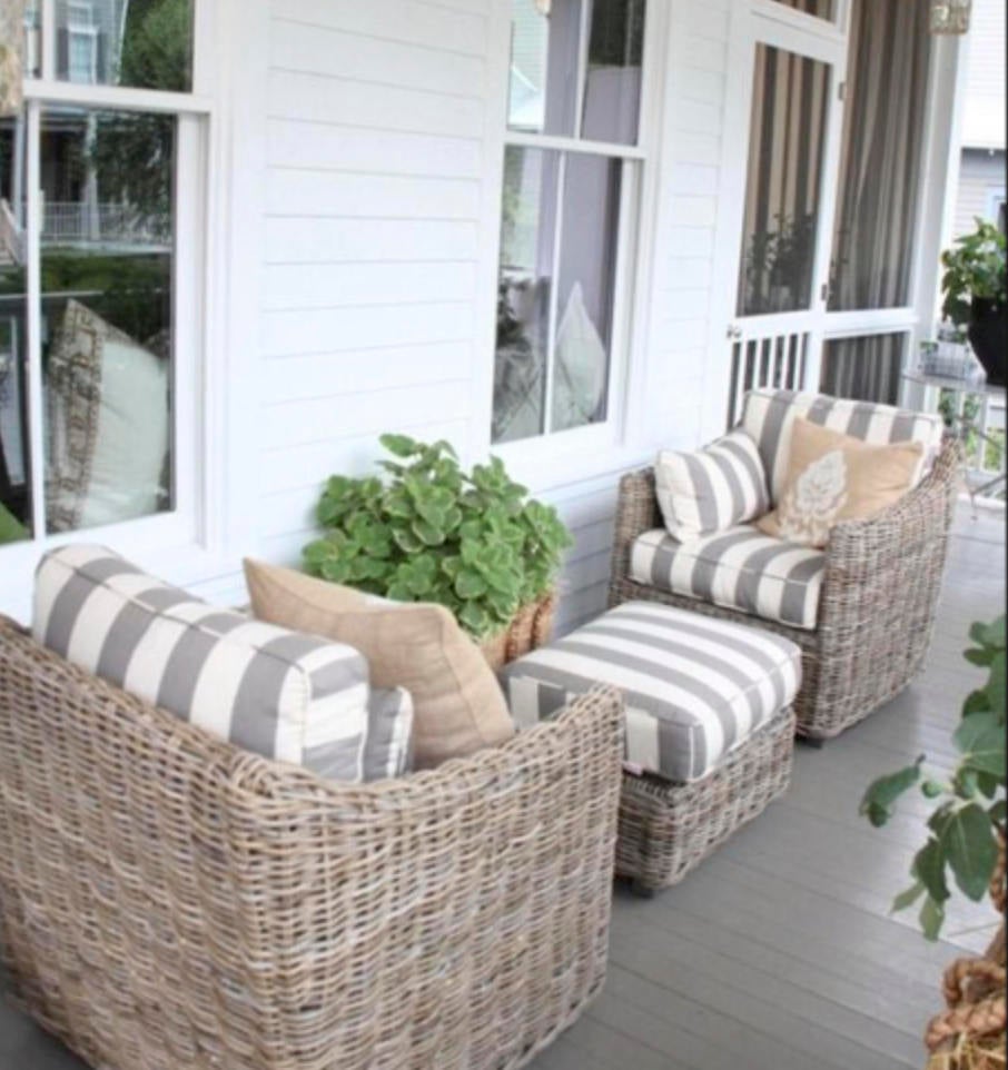Porch Farmhouse Style Outdoor Pillows Pillow Cover Welcome To Our