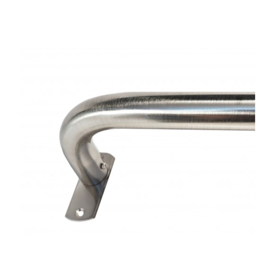 French Return Curtain Rod CUSTOM CUT Round iron curtain rod french cur JLL HOME