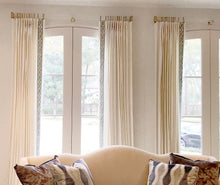 Lucite Curtain Rod CUSTOM CUT Brass Gold Curtain Rectangle Acrylic Curtain Rod gold curtain rod clear curtain lucite rod