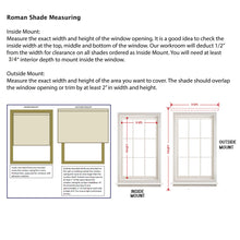 Modern Farmhouse Roman Shades CUSTOM size gray stripe roman shades check kitchen window shades offwhite linen grey trim band gray curtains