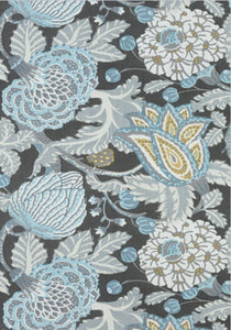 Aqua Curtains Thibaut Curtains Large Floral curtains custom thibaut drapes drapery extra long custom size extra wide chinoiserie curtains