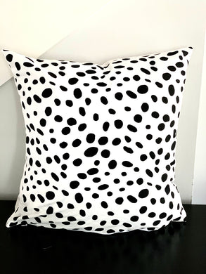 QUICK SHIP Outdoor lumbar pillow black white outdoor pillow black dots pillow outdoor porch swing pillow kate spade lumbar pillow outdoor