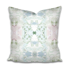 NEW IMMEDIATE SHIP Pink green blue pillow pink mist blue accent pillow chinoiserie pastel design pillow greens blues pinks blush lumbar laura park pillow laura park brooks avenue martini olives pillow laura park dupe