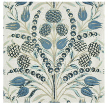 Thibaut Corneila faux roman shade aqua beige blue valence window shade faux roman shade thibaut shade thibaut valance thibaut navy corneila