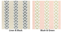 Thibaut Burton Stripe Roman Shade custom sizes all colors linen fabric shade curtains trim stripe shade window custom cordless shade aqua