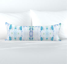 NEW Casade Blue aqua green pillow mist blue accent pillow chinoiserie pastel design pillow greens pinks aqua lumbar pillow soft all sizes laura park wintergreen pillow laura park pillow laura park brooks avenue martini olives pillow laura park dupe