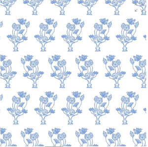 Blue and White Floral Curtains block print curtains blue linen curtain panels blue drapery chinoiserie curtains large floral curtains flower