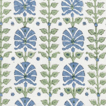 Block Print Blue Green Roman Shade blue green fabric roman shade silk road asian fan green and blue window shade kitchen sink shade