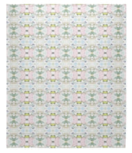 Pink green blue pillow mist blue chartreuse accent pillow chinoiserie pastel design pillow greens pinks aqua lumbar pillow 18x18 20x20 soft