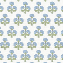 Pretty Blue Roman Shade blue green fabric roman shade floral block print silk road asian fan green and blue window shade kitchen sink shade