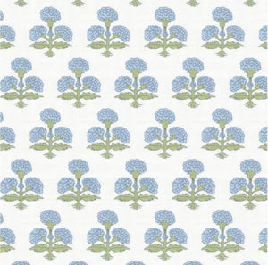 Pretty Blue Roman Shade blue green fabric roman shade floral block print silk road asian fan green and blue window shade kitchen sink shade