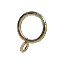 1/2" diameter curtain rod rings cafe rings half inch compatible cafe curtain rod brushed brass rings black rings silver rings cafe curtain