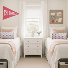 QUICK SHIP Karma pillow dark pink blue yellow accent pillow dorm blue design girls lumbar 18x18 22x22 12x24 14x20 soft bed girls room twin