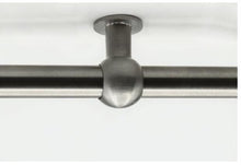 Cafe Curtain Rod Bracket support bracket ceiling mount sash bracket brushed Brass chrome Curtain Rod bracket end bracket outside mount