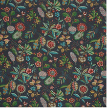 Schumacher Roman shade Roca Redondo roman shade green and white blue window shade bedroom roman blinds window floral roman shades blinds