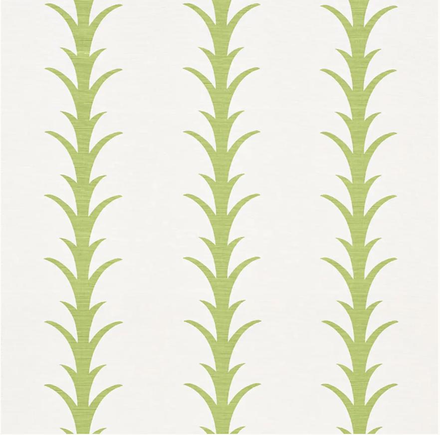 Schumacher Acanthus Stripe Roman Shade custom sizes all colors linen blush fabric shade curtains stripe shade window custom cordless shade