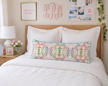 NEW "EDEN" Colorful fun lumbar pillow pastel pink green blue dorm room pillow girls room pillow accent bedding trending college 14x32 14x36