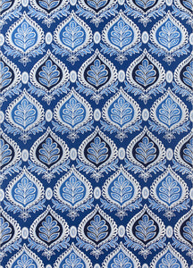 BLUE Green curtains blue ikat curtains THIBAUT curtains curtain panels light blue and white drapes lotus curtains flower l