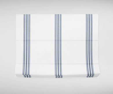 Blue french ticking Roman shades blue and white roman shade navy blue various colors roman shade bedroom roman blinds blue stripe shade