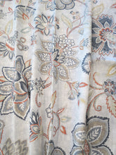 Gray floral curtains persimmon orange paprika orange and grey curtains large floral curtains grey slate grey beige curtains jacobean curtain
