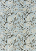 Curtain panels Grey Floral curtains THIBAUT curtains large floral curtain panels jacobean drapes oriental curtains floral grey floral