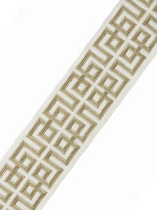 Curtains with greek key trim tape curtains navy trim curtains Trimmed drapes curtain panels curtains with trim tape ribbon grey beige red
