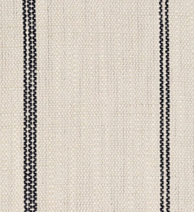QUICK SHIP Black and Cream Stripe Pillow Cover Onyx stripe pillow black stripe pillow neutrals texture extra long lumbar