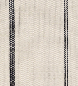 QUICK SHIP Black and Cream Stripe Pillow Cover Onyx stripe pillow black stripe pillow neutrals texture extra long lumbar