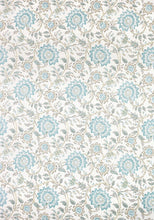 THIBAUT CURTAINS thibaut SEVITA fabric aqua beige curtains blue ivory curtains dining room curtains thibaut drapes floral drapes asian pink