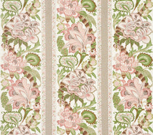 Schumacher Anjou Stripe pillow floral lumbar floral Bed bolster round bolster blush bolster pink long bolster bedroom floral neck roll blush