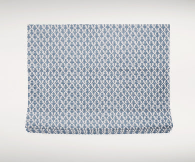 Ponce blueberry roman shade kitchen roman shade blue kitchen shade blue blueridge driftwoood roman shade sister parish fabric shade blue