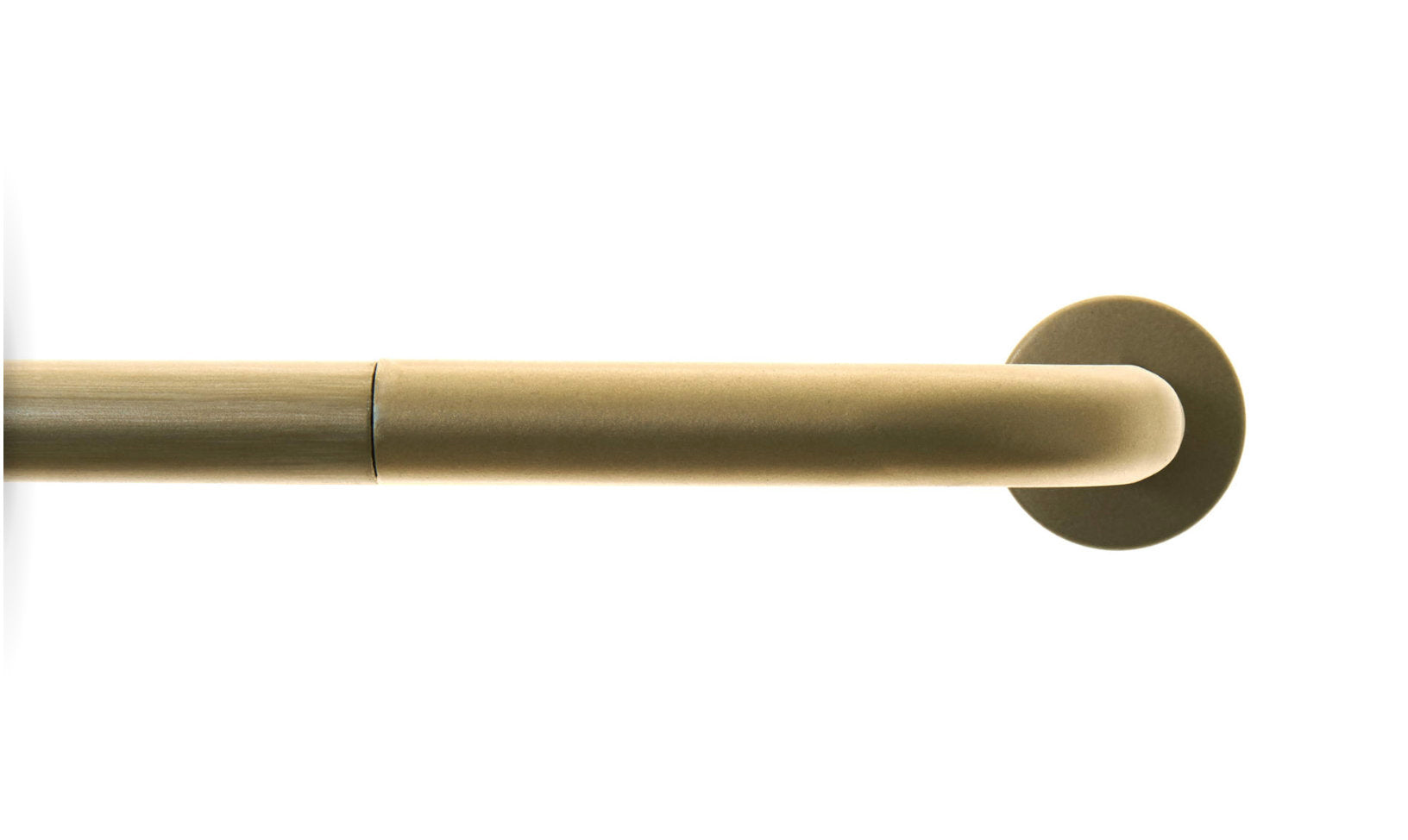 JLLHOME French Return Curtain Rod CUSTOM CUT Round brass french return curtain rod french curved return rodCurtain Rod hardware iron rod curtains