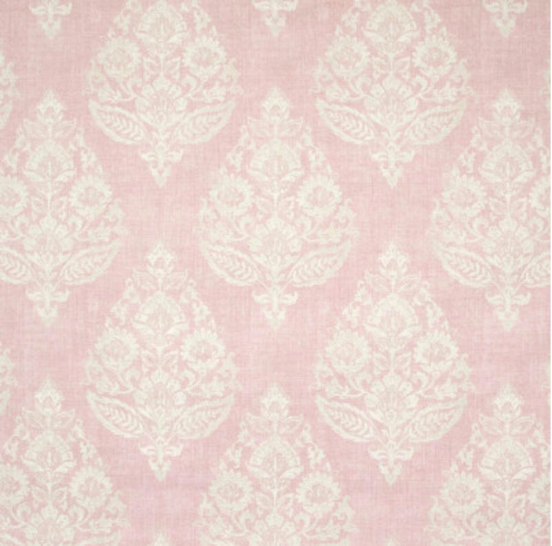 PINK blush CURTAINS Floral Medallion pink Bouquet toss fabric pink curtains pink indian curtains pink floral curtain panels girls nursery